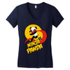 ninja panda Women's V-Neck T-Shirt