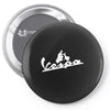 vespa 2 Pin-back button