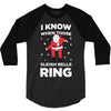 i know when those sleigh bells ring 3/4 Sleeve Shirt