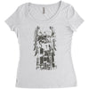 dead priest Women's Triblend Scoop T-shirt