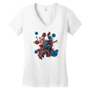 curse of the leaf Women's V-Neck T-Shirt