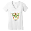 bowser's gym2 Women's V-Neck T-Shirt