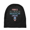 people's climate march for justice 2017 Baby Beanies