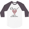 hearts queen of hearts 3/4 Sleeve Shirt