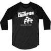 beer pong champion 3/4 Sleeve Shirt