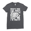 buy me car parts and tell me i'm pretty mechanic turbo nfs fan Ladies Fitted T-Shirt
