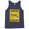 beer goggles sign, ideal gift or birthday present. Tank Top