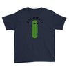 dill with it black logo Youth Tee