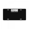 zombie outbreak License Plate