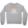 November Girl Hated By Many Crewneck Sweatshirt