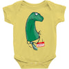 my name is apatosaurus Baby Onesie