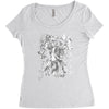 god of the new world Women's Triblend Scoop T-shirt