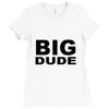 little dude Ladies Fitted T-Shirt