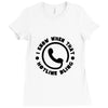 i know when that hotline bling Ladies Fitted T-Shirt