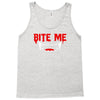 bite me halloween vampire teeth Tank Top