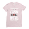carcinoid cancer is a journey i never planed or asked for but i choose Ladies Fitted T-Shirt