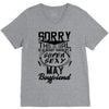 This Girl Is Taken By A Super Sexy May Boyfriend V-Neck Tee