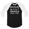 watch me whip now watch me sleigh sleigh 3/4 Sleeve Shirt