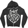 trust jesus Zipper Hoodie