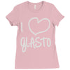 i love glasto (2) Ladies Fitted T-Shirt