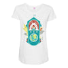 aquatic adventurer Maternity Scoop Neck T-shirt