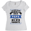 I've Been Called A Lot Of Names But Papa Is My Favorite Women's Triblend Scoop T-shirt
