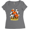 pandamonium Women's Triblend Scoop T-shirt
