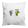 heart seeker Throw Pillow