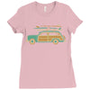 surf car Ladies Fitted T-Shirt