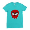 Deadpool Skull Ladies Fitted T-Shirt