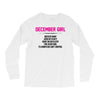 December Girl Hated By Many Long Sleeve Shirts