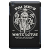 white lotus iPad Mini