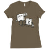 walking undodead Ladies Fitted T-Shirt