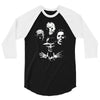 horror icons 3/4 Sleeve Shirt