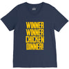 Winner Winner Chicken Dinner V-Neck Tee