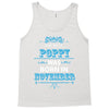 The Best Poppy Was Born In November Tank Top