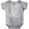 plant based princess Baby Onesie