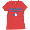 Go Like Yourself Ladies Fitted T-Shirt