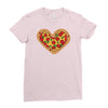 pizza lover Ladies Fitted T-Shirt