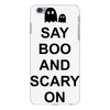 say boo and scary on 2 iPhone 6 Plus/6s Plus Case