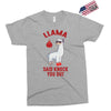 boxing llama Exclusive T-shirt