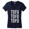 tofu tofu tofu Women's V-Neck T-Shirt