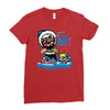 tresh daily Ladies Fitted T-Shirt
