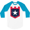 land of the free1 3/4 Sleeve Shirt