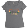 Brown Suga Babe Women's Triblend Scoop T-shirt