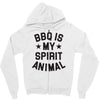 bbq spirit animal Zipper Hoodie
