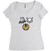 animal bad Women's Triblend Scoop T-shirt