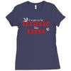 kid's tattooed daddy Ladies Fitted T-Shirt