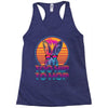 Too Hip To Hop  Bunny Easter Racerback Tank