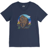 polygon bear graphic V-Neck Tee